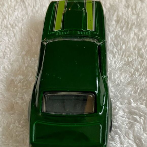 HOTWHEELS GREEN '68 1968 COPO CHEVROLET CAMARO - MADE IN MALAYSIA. - Picture 6 of 9